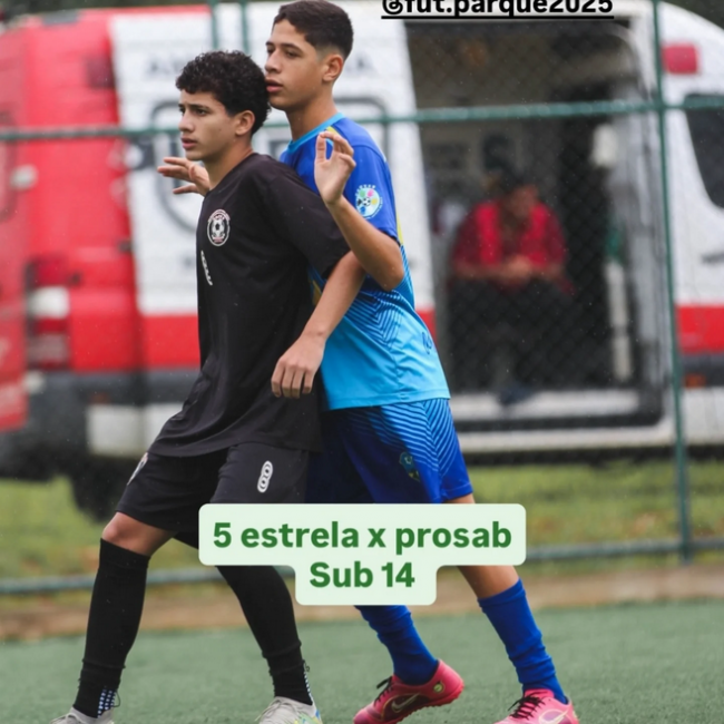 5 Estrelas x Prosab sub 14
